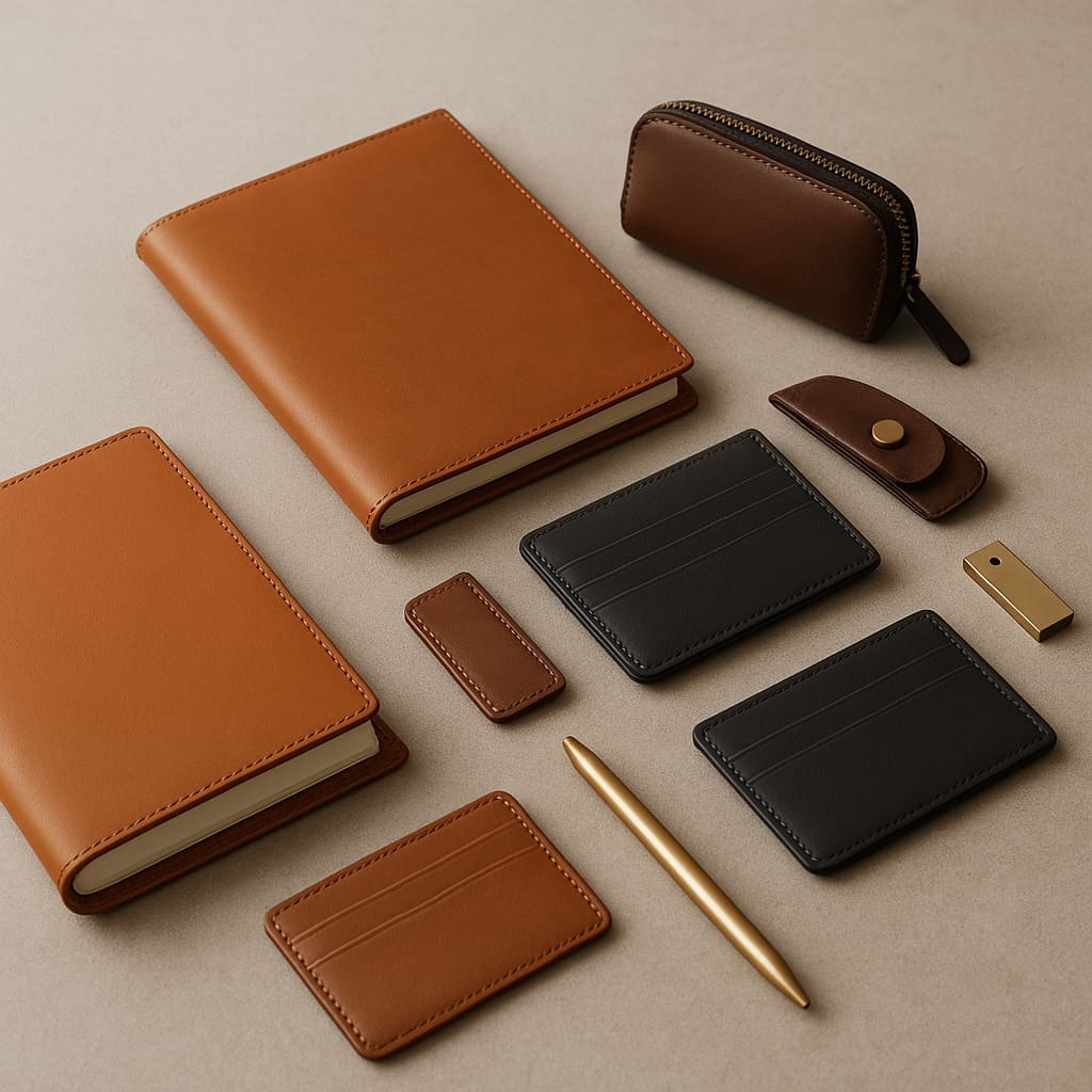 Corporate Leder-Geschenke